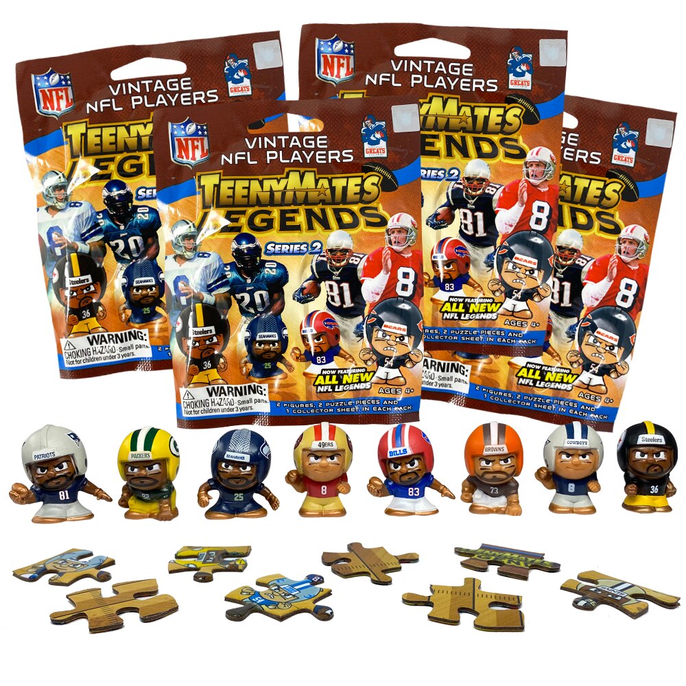 TeenyMates Legends S2 NFL 4-Pack Bundle
