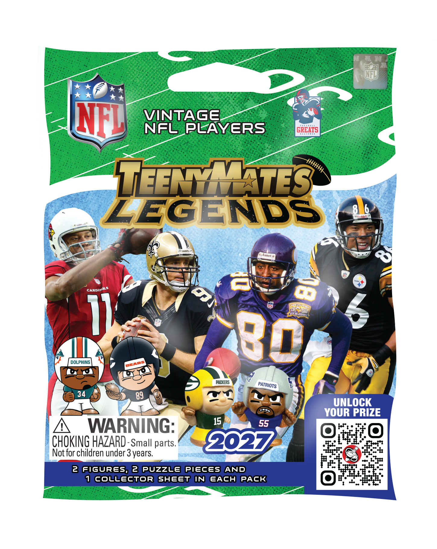 TeenyMates NFL Legends 2027 Foil Bag