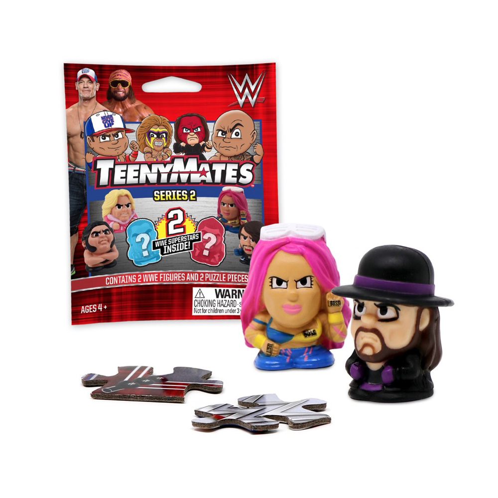 4 Blind Packs, TeenyMates WWE Series 2