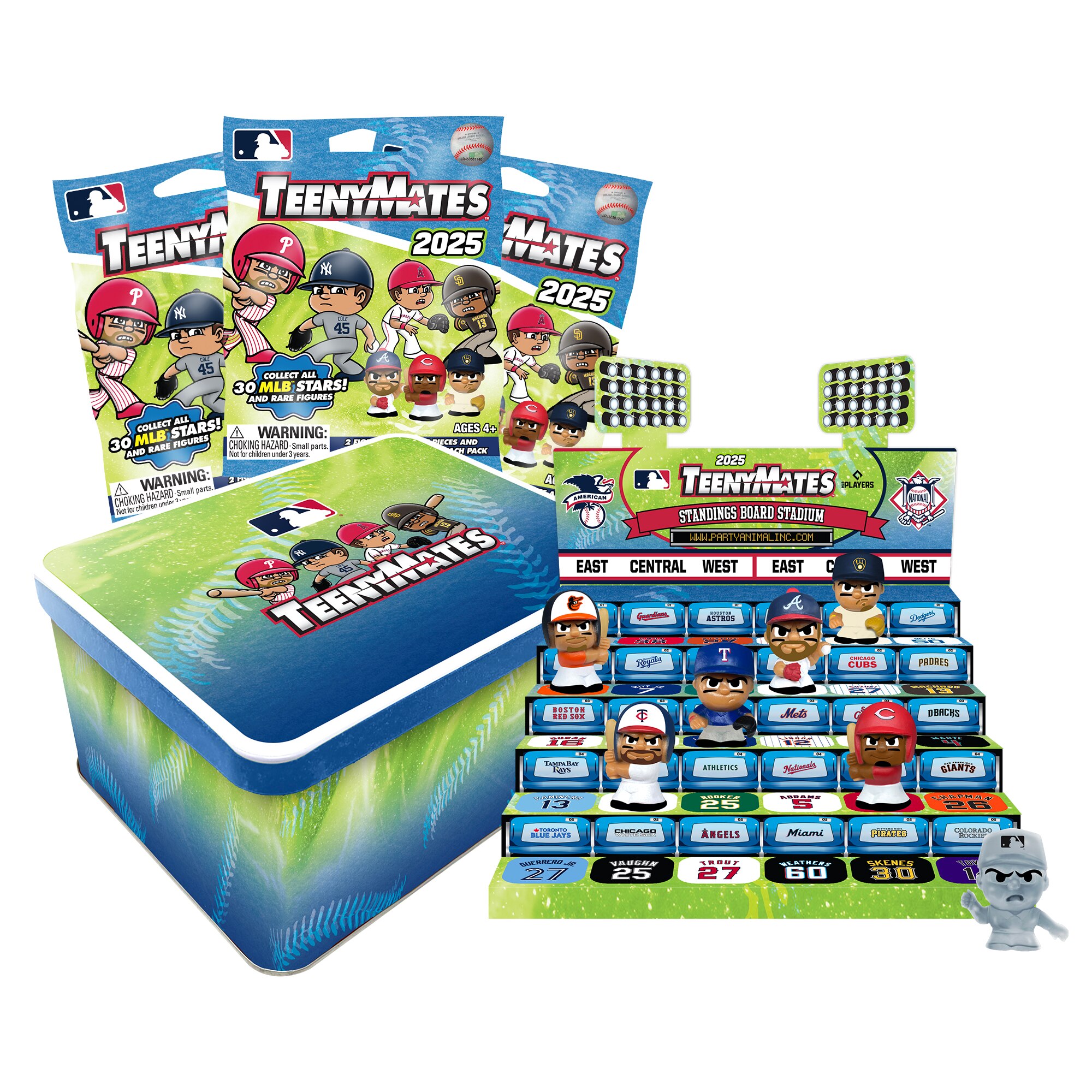 TeenyMates MLB Collector Tin Series 2025