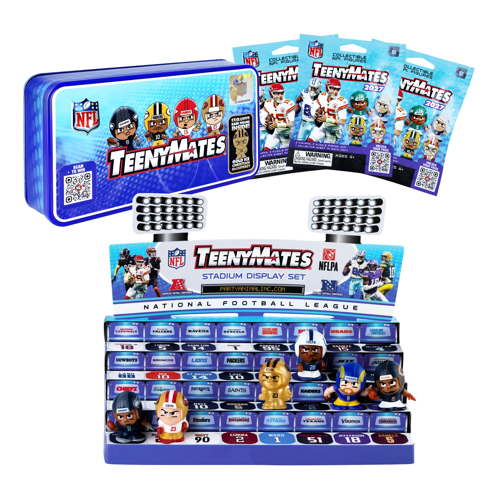 TeenyMates NFL Series 2027 Foil Bag | Party Animal