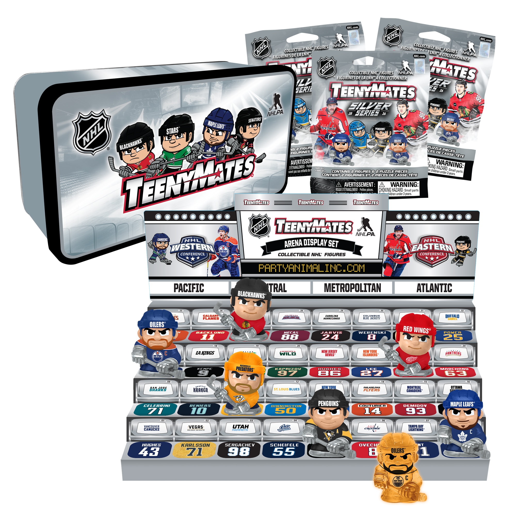 TeenyMates NHL Collector Tin Series 2026