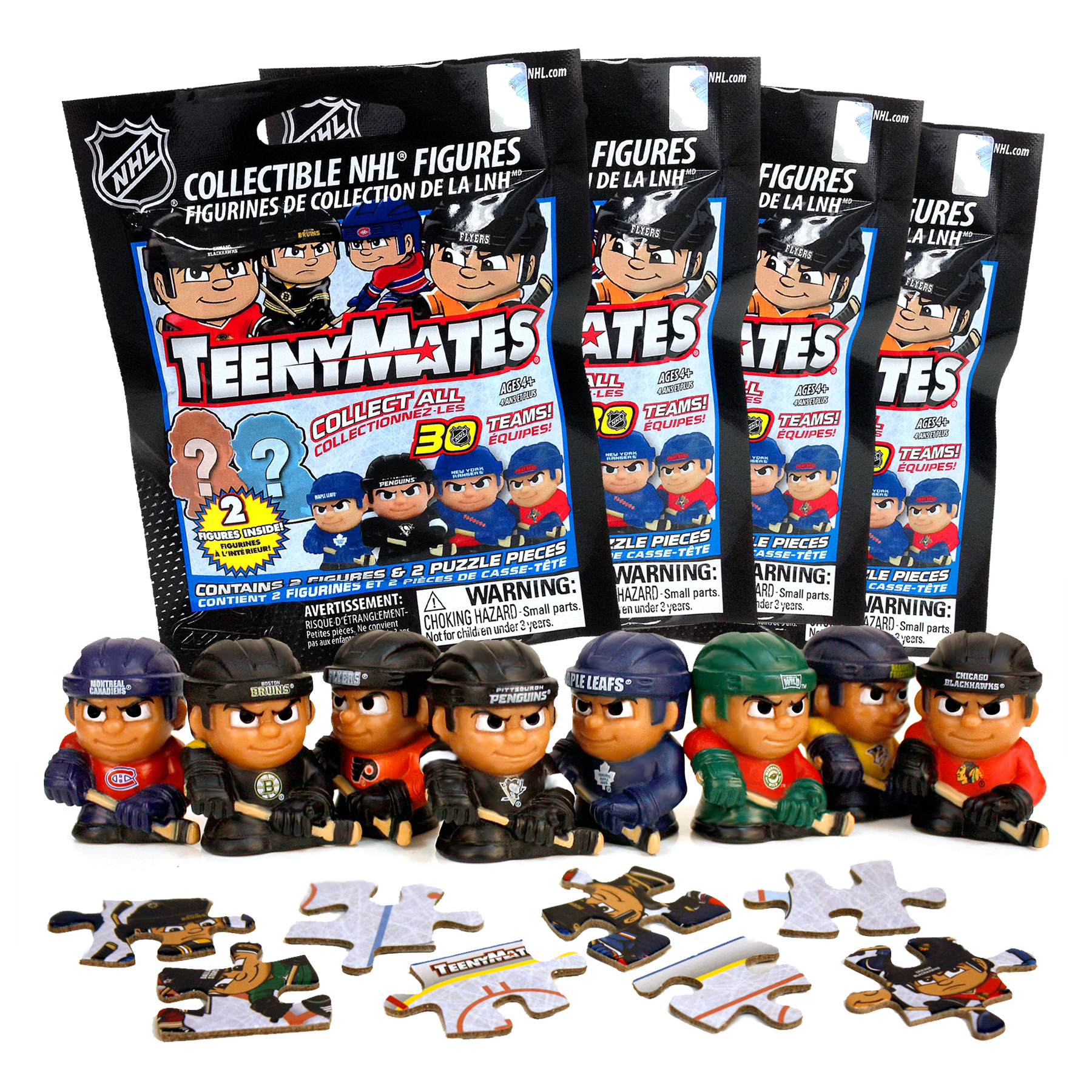 NHL TeenyMates Series 1 Grosnor Exclusive Display 32ct