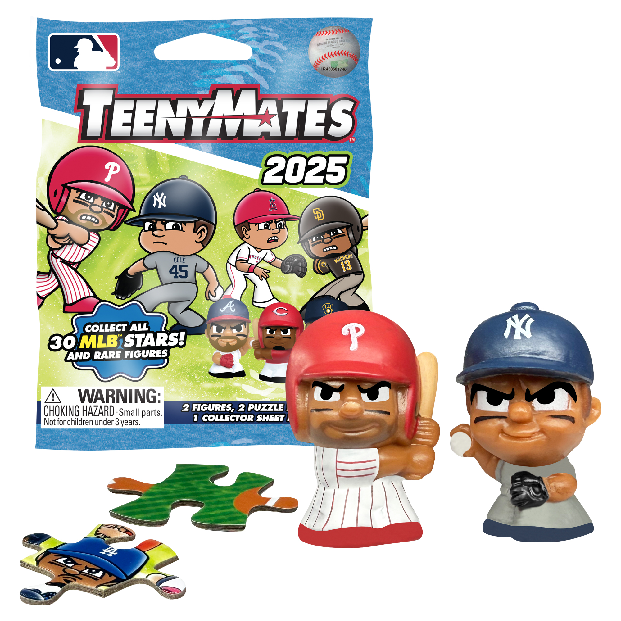 TeenyMates MLB Players 2025 Gravity Feed