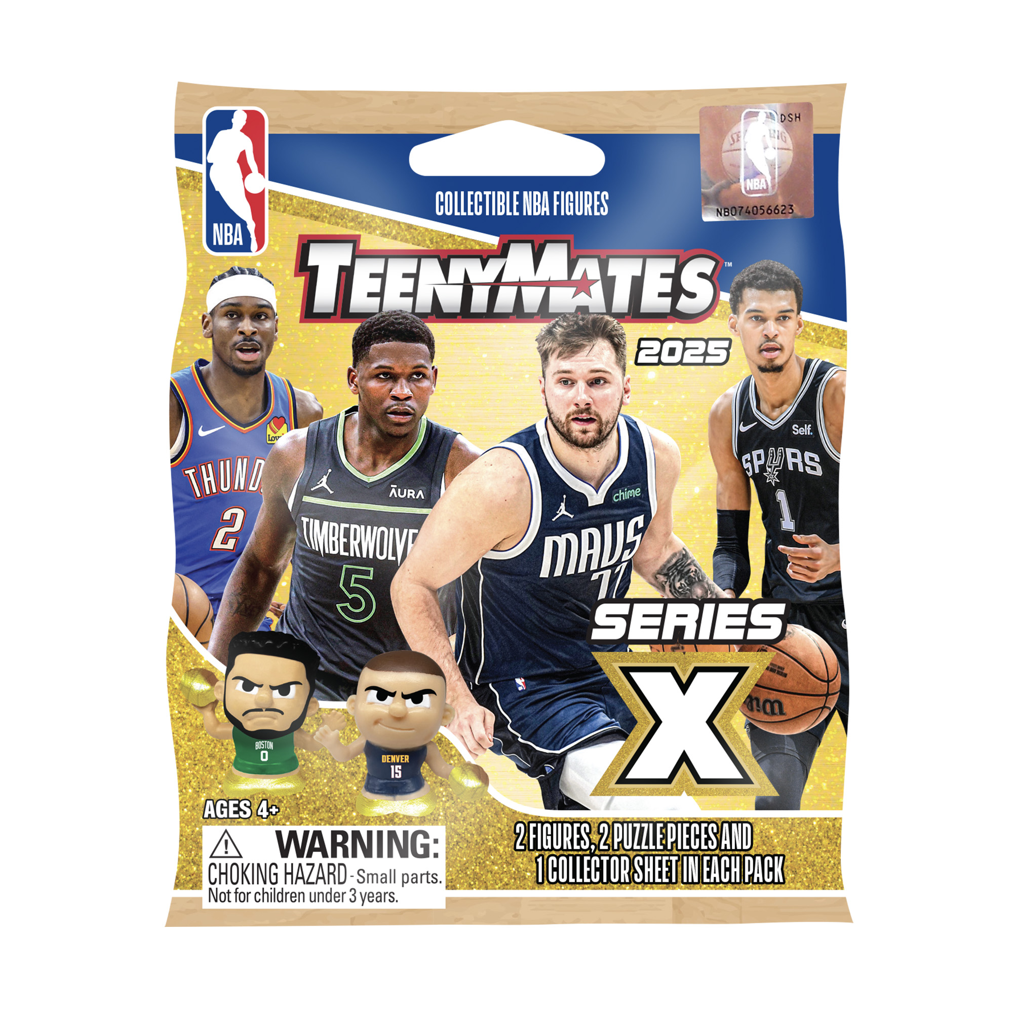 TeenyMates WNBA Series 2025 Foil Bag
