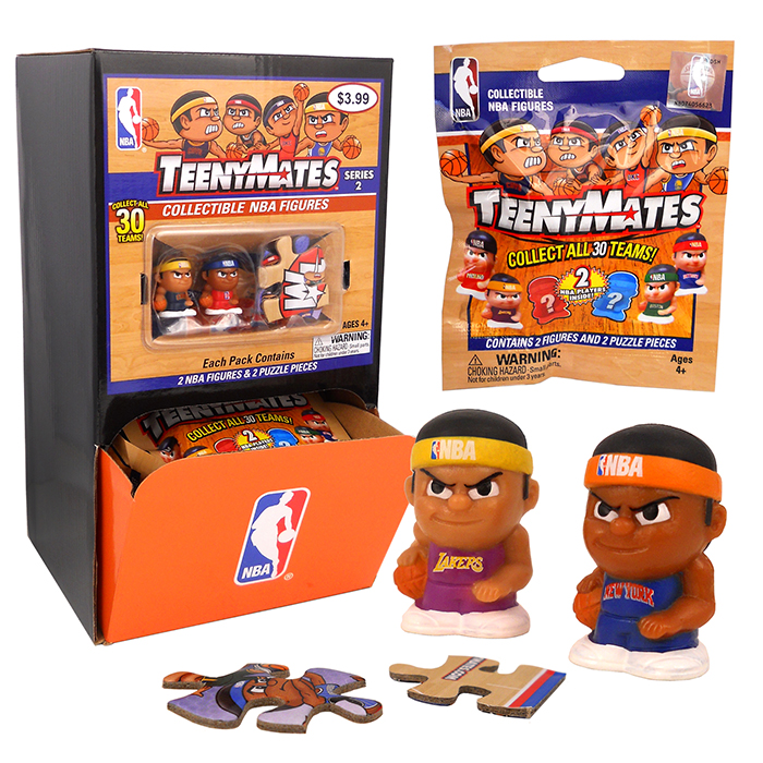 TeenyMates NBA Series 2 Gravity Feed