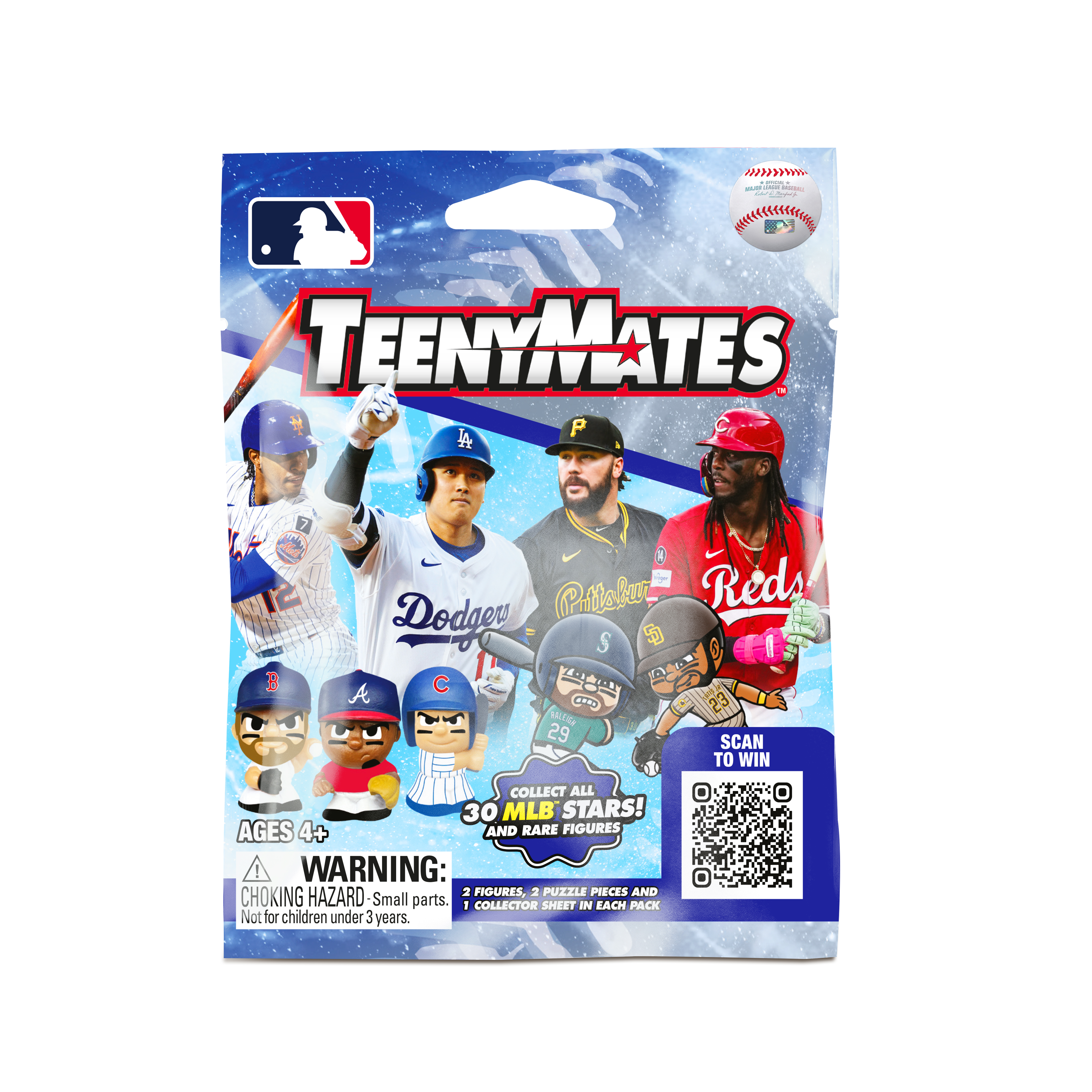 TeenyMates MLB Players Series 8 Gravity Feed