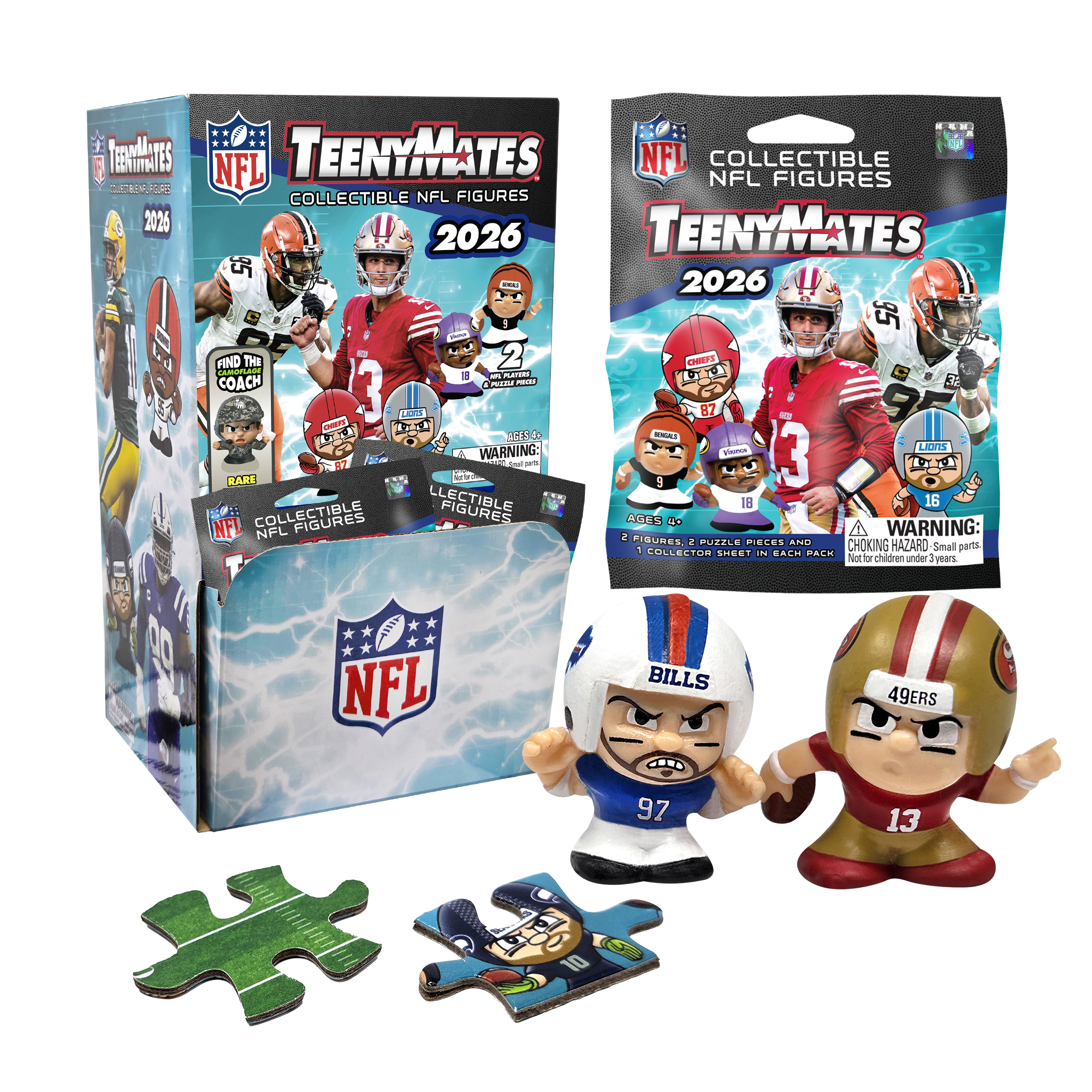 TeenyMates NFL Series 5 - 24-pack Case Pack
