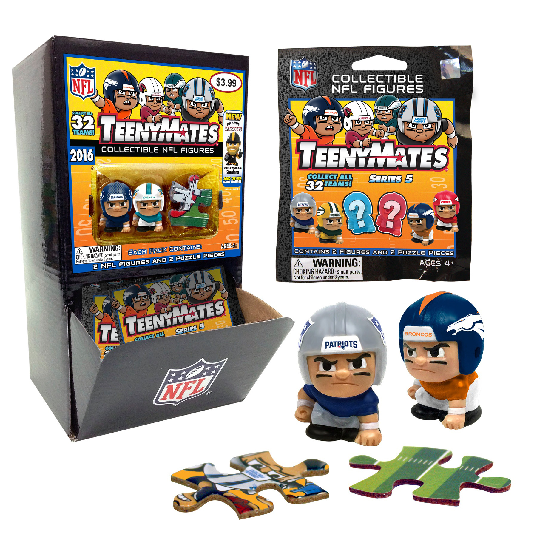 TeenyMates NFL Series 5 - 24-pack Case Pack