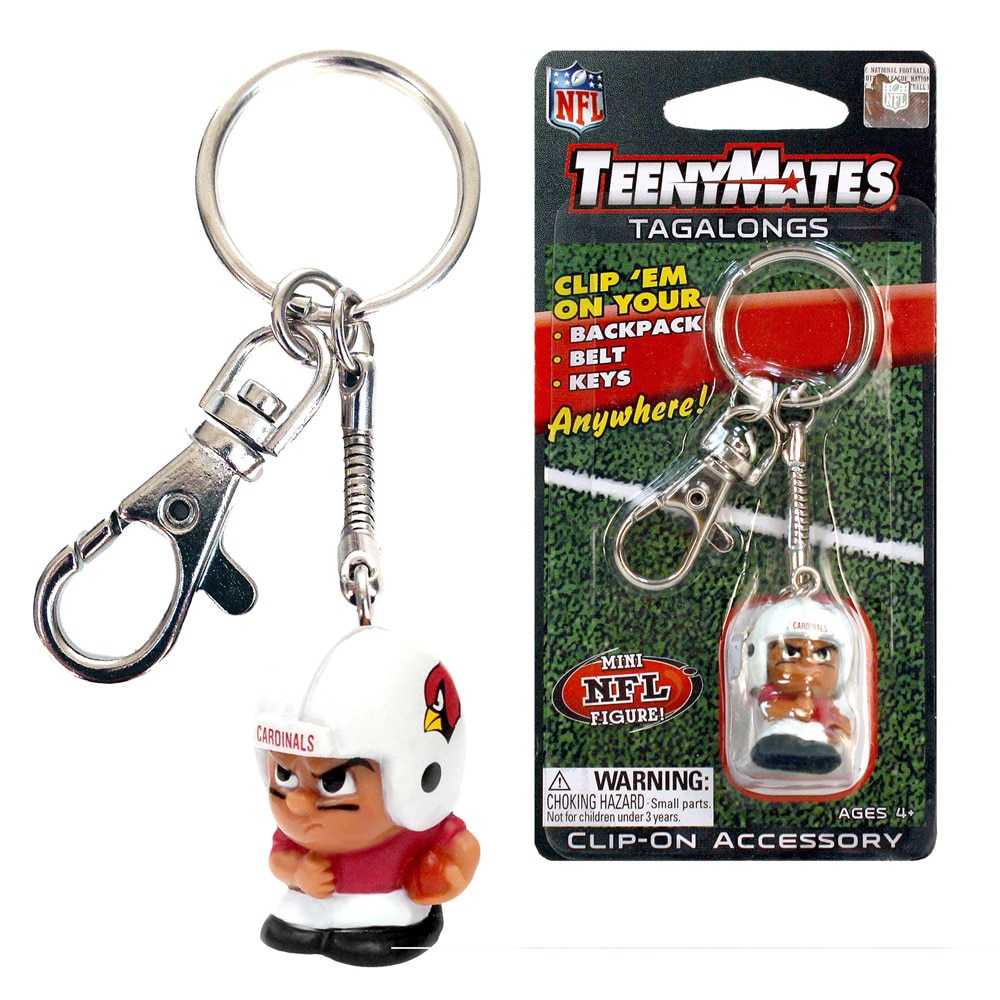 Arizona Cardinals TeenyMates Tagalongs Keychain