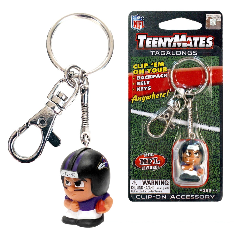 Baltimore Ravens TeenyMates Tagalongs Keychain