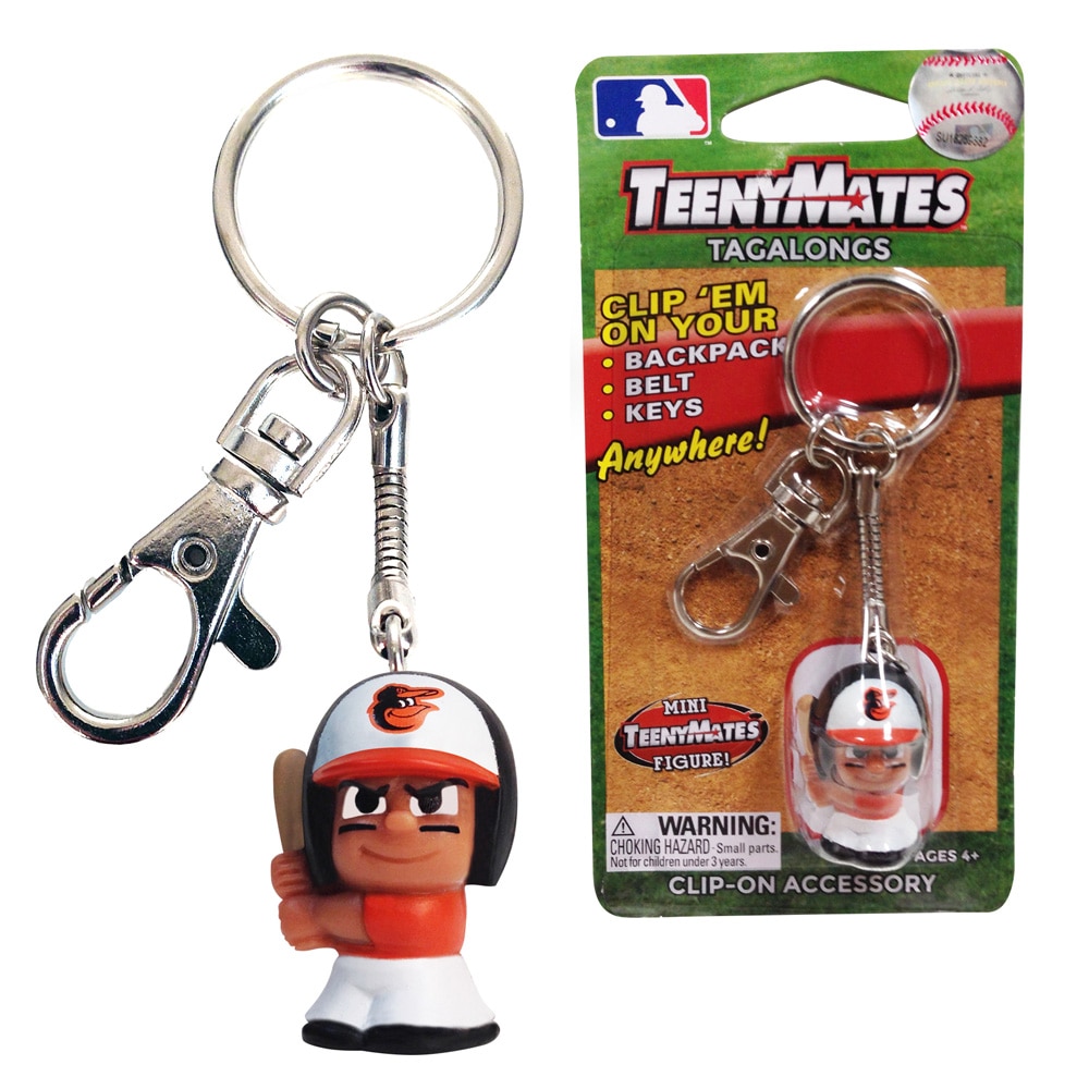Baltimore Orioles TeenyMates Tagalongs Keychain