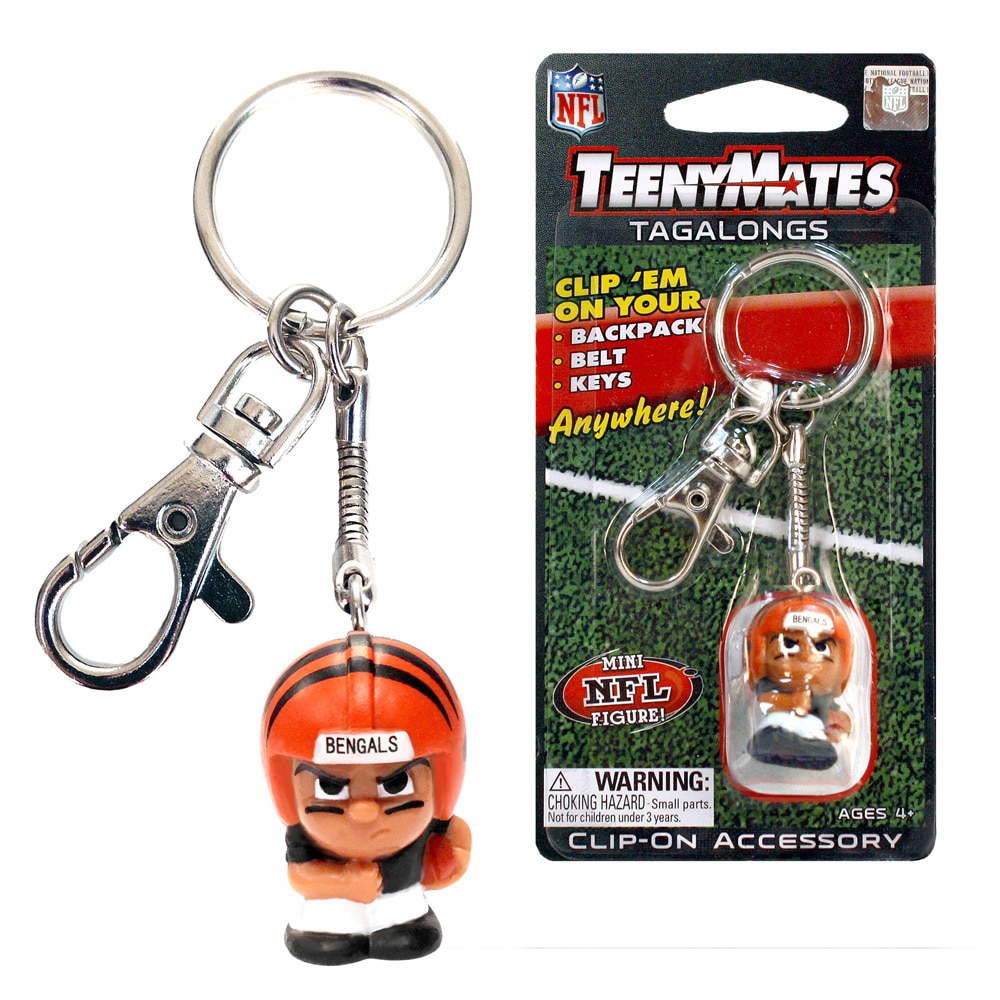 Cincinnati Bengals TeenyMates Tagalongs Keychain