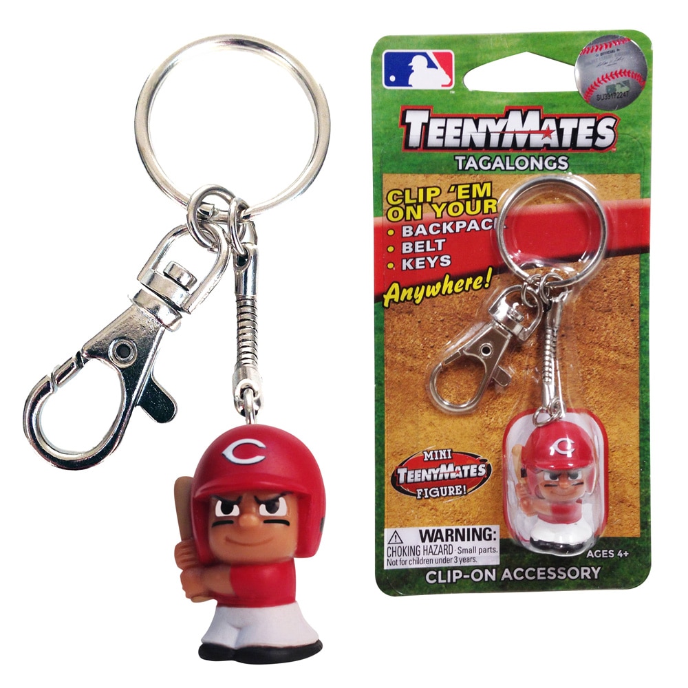 Cincinnati Reds TeenyMates Tagalongs Keychain