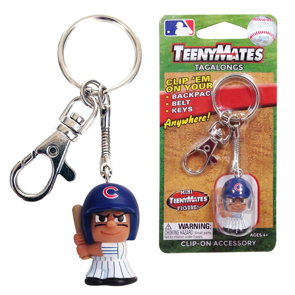 Chicago Cubs TeenyMates Tagalongs Keychain