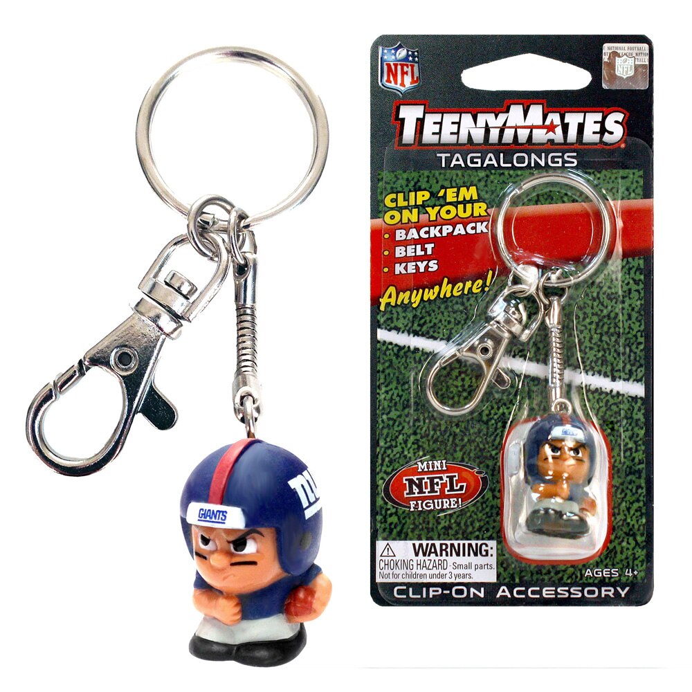New York Giants TeenyMates Tagalongs Keychain