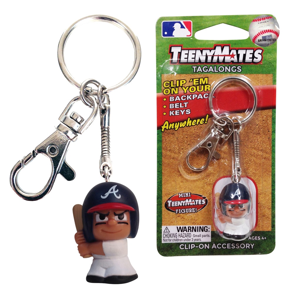 Atlanta Braves TeenyMates Tagalongs Keychain