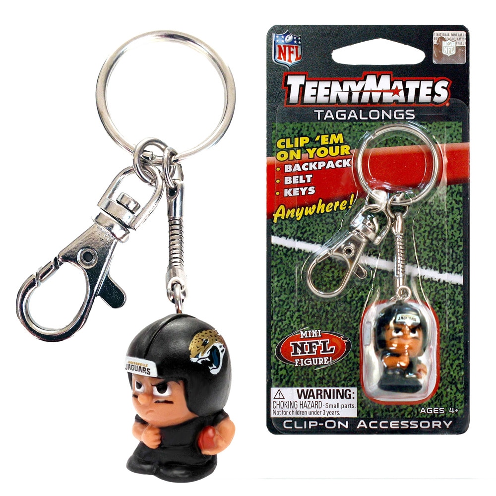 Jacksonville Jaguars TeenyMates Tagalongs Keychain