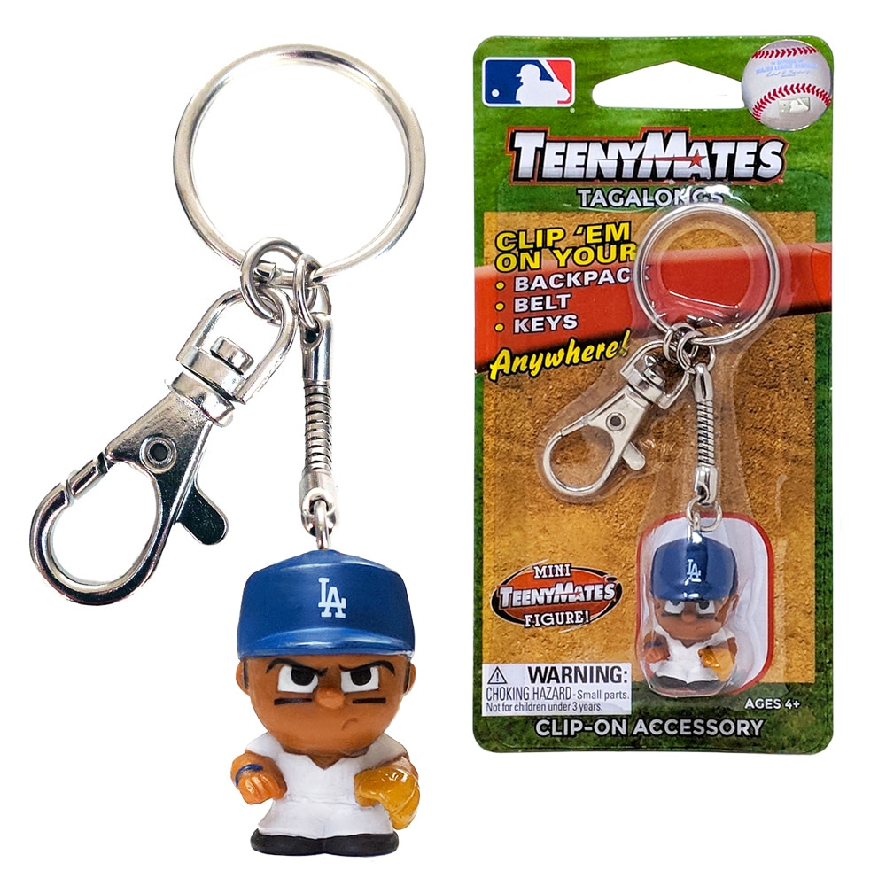 Los Angeles Dodgers TeenyMates Tagalongs Keychain
