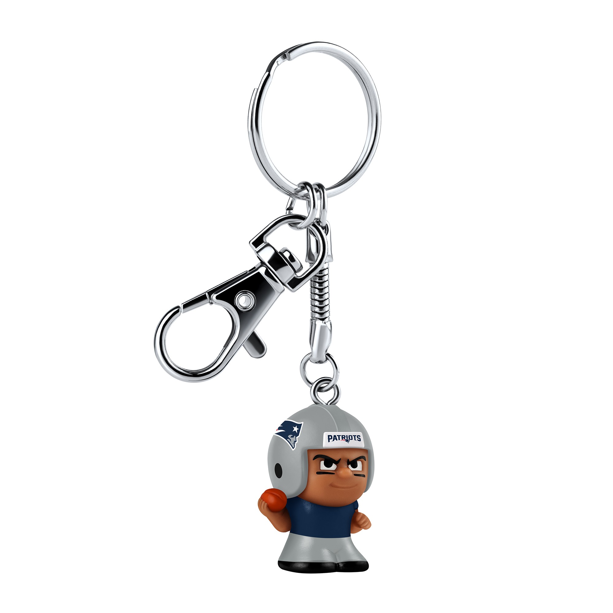 New England Patriots TeenyMates Tagalongs Keychain | Party Animal