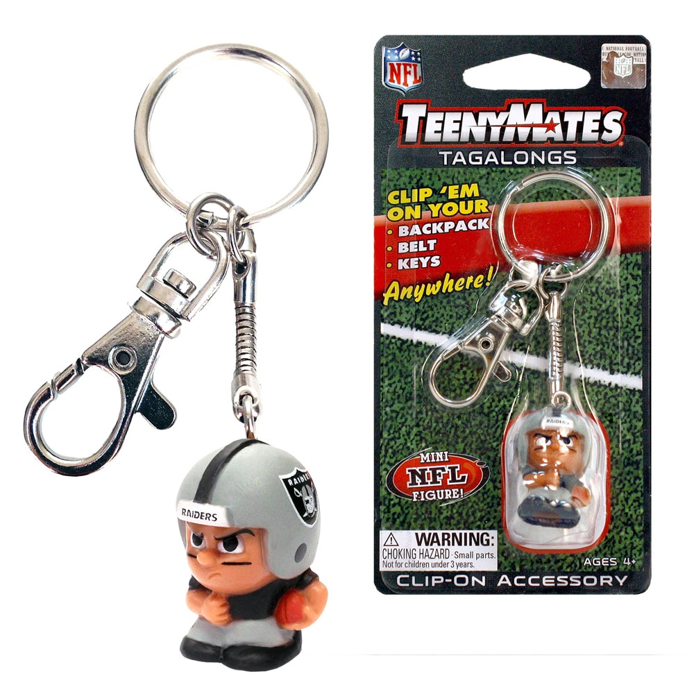 Las Vegas Raiders TeenyMates Tagalongs Keychain