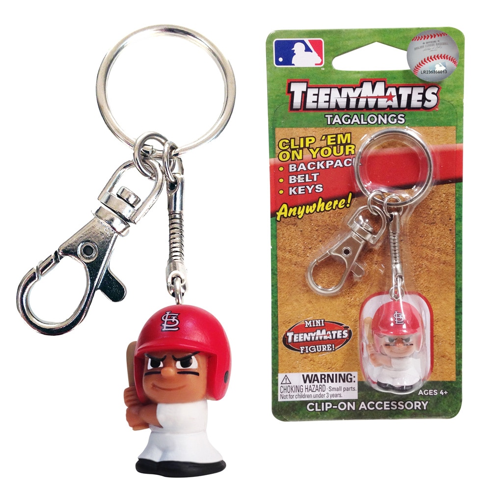 St. Louis Cardinals TeenyMates Tagalongs Keychain