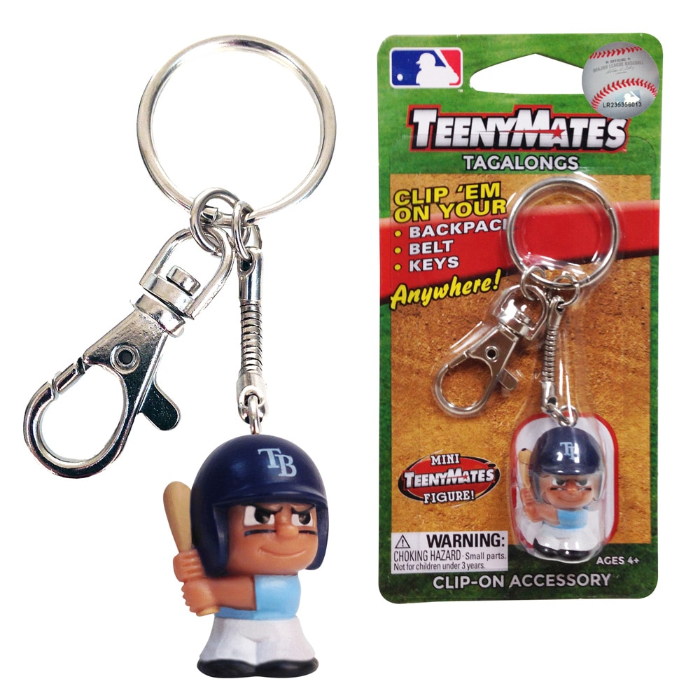 Tampa Bay Rays TeenyMates Tagalongs Keychain