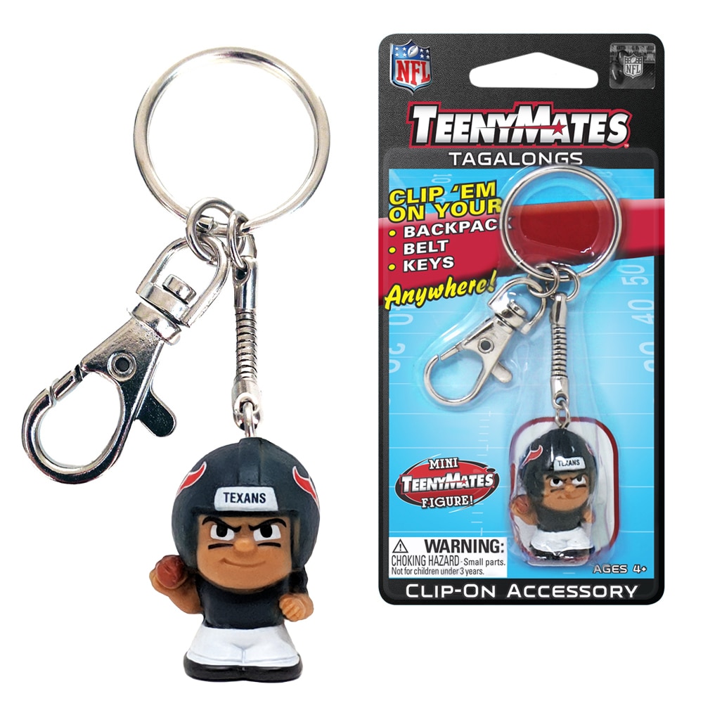 Houston Texans TeenyMates Tagalongs Keychain