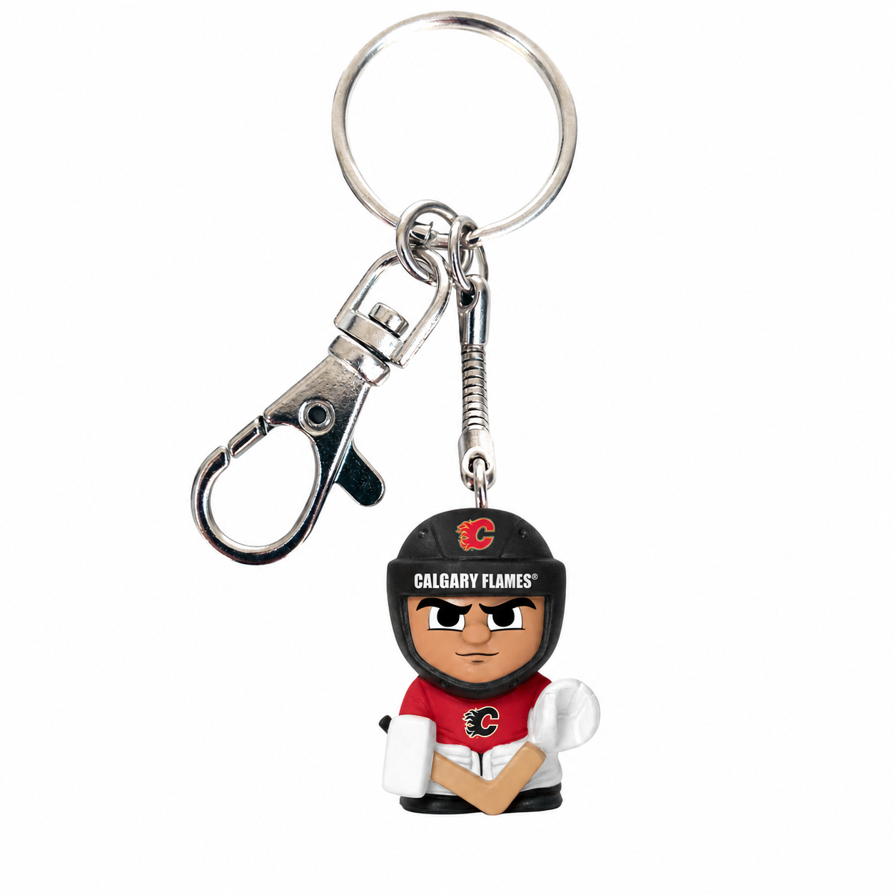 Calgary Flames TeenyMates Tagalongs Keychain