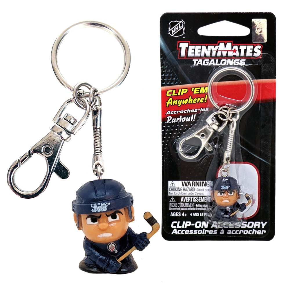 Winnipeg Jets TeenyMates Tagalongs Keychain