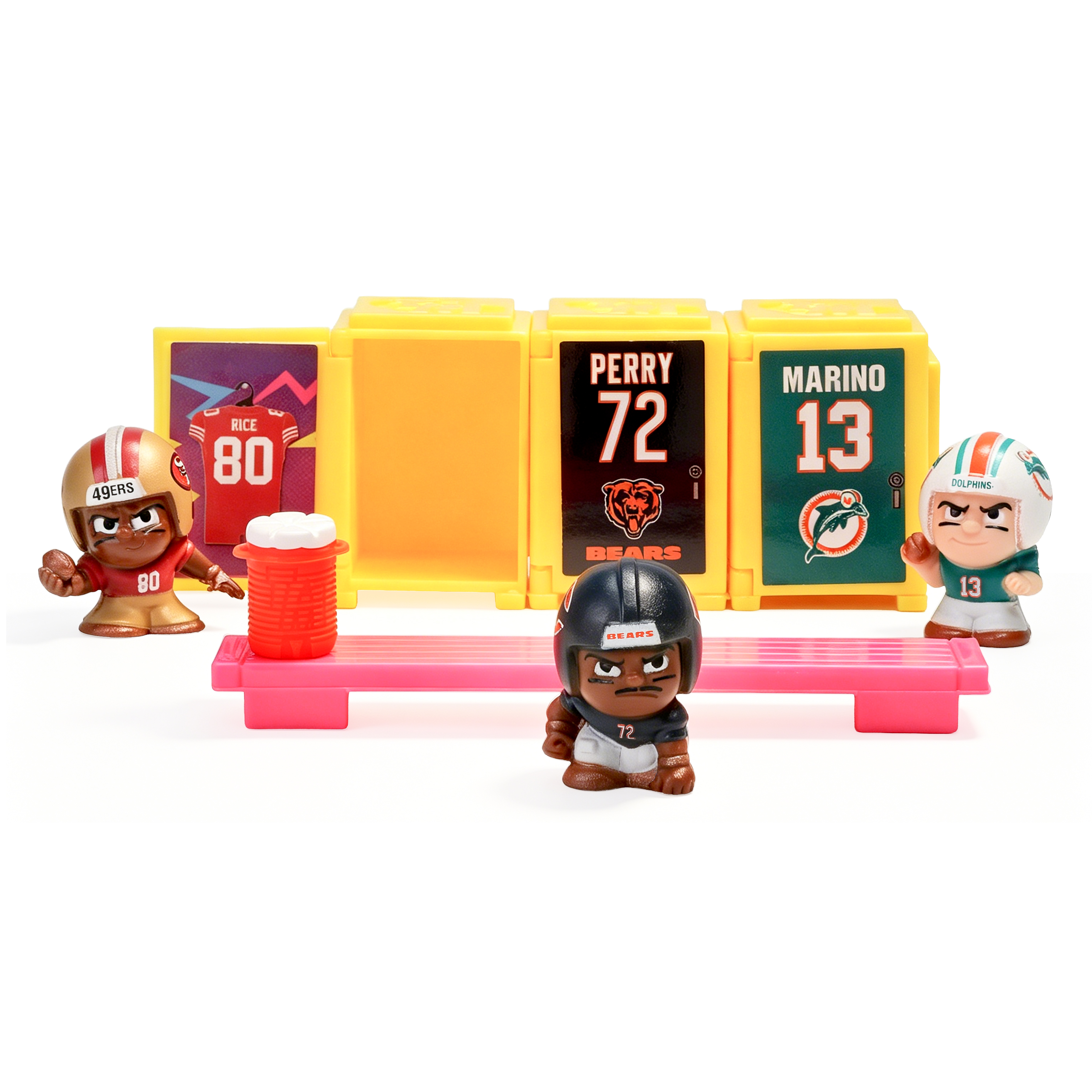 TeenyMates Legends Locker Room Set 90s