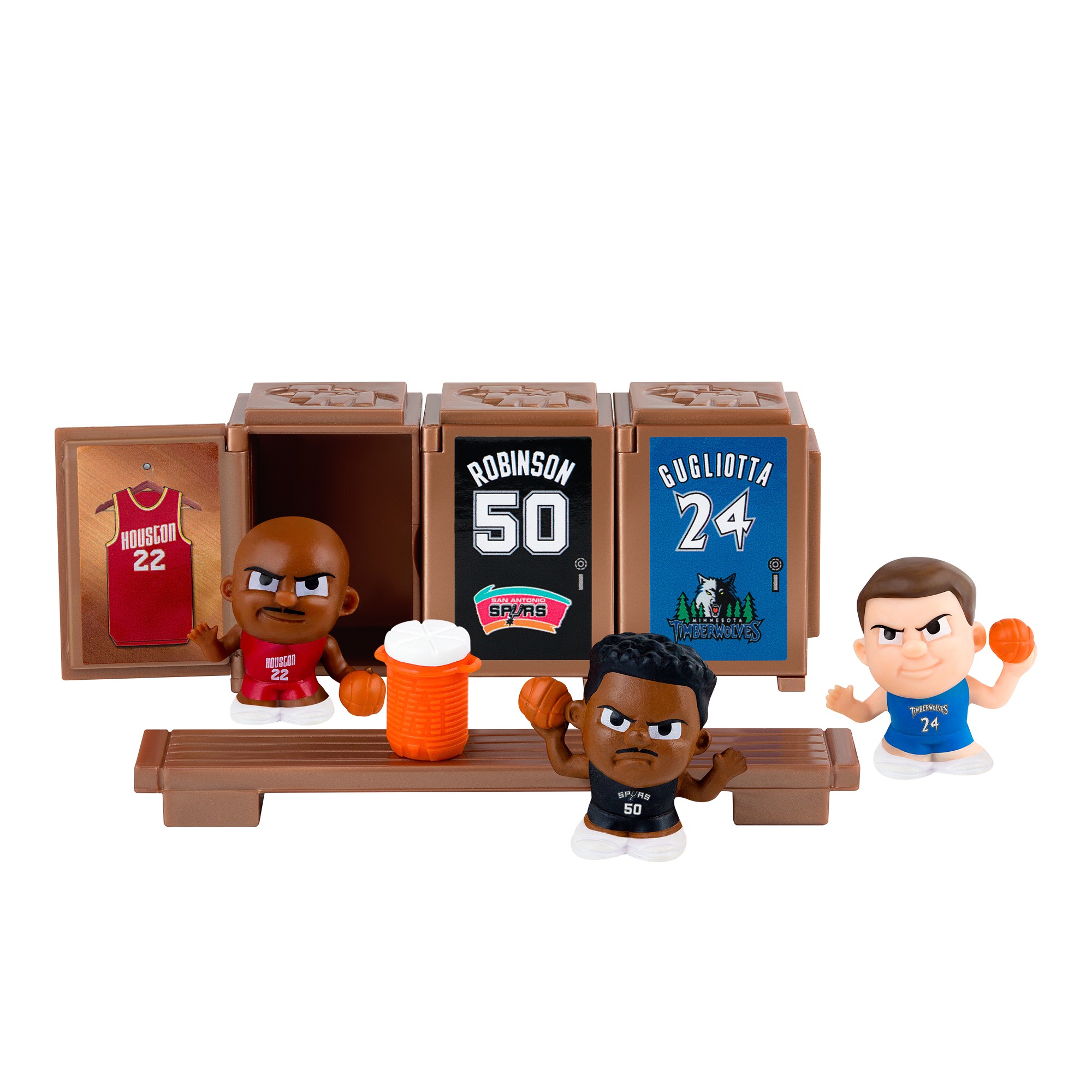 TeenyMates NBA Legends 2027 Locker Room Set | Party Animal
