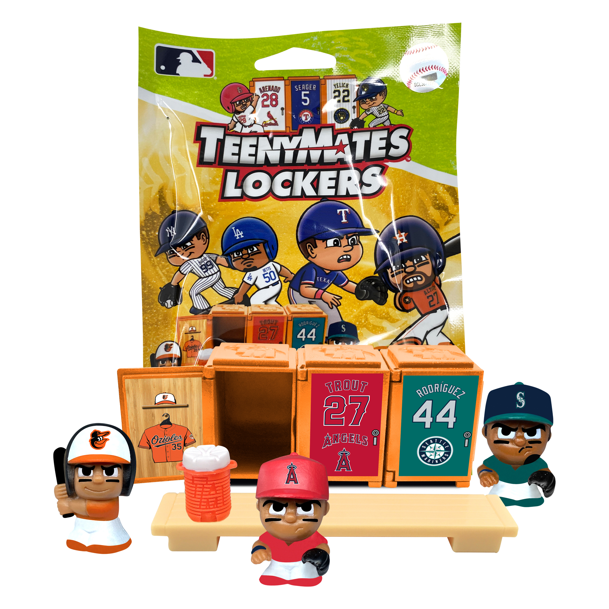 TeenyMates Series 2024 MLB Locker Room Set