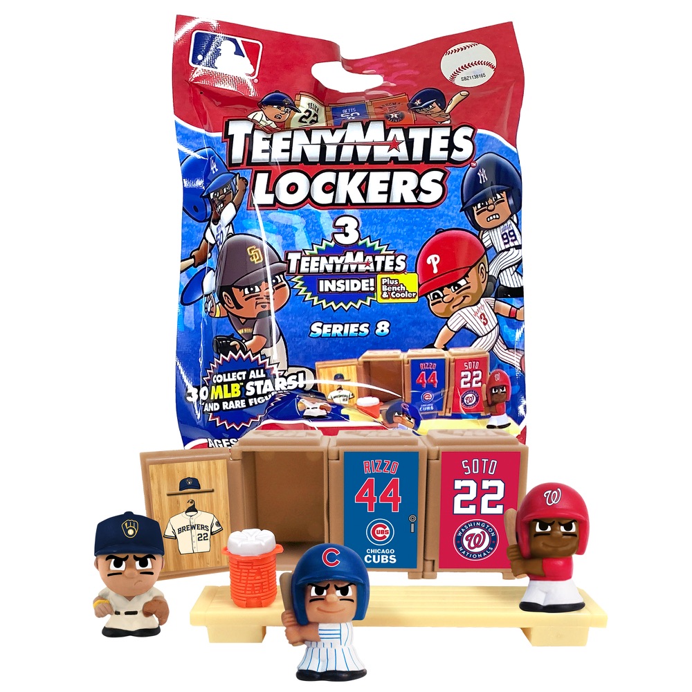 TeenyMates Series 8 MLB Locker Room Set