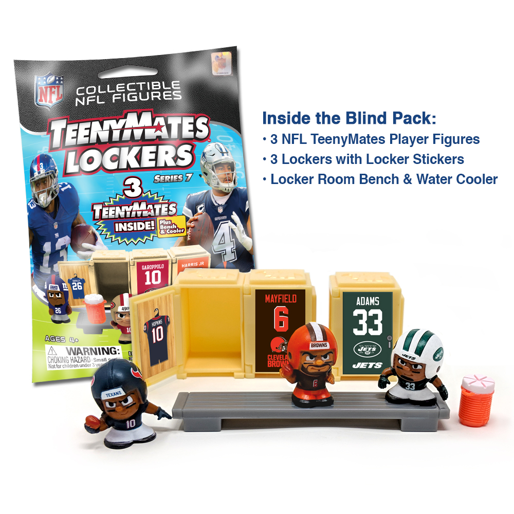 TeenyMates Locker Room Set Series 7