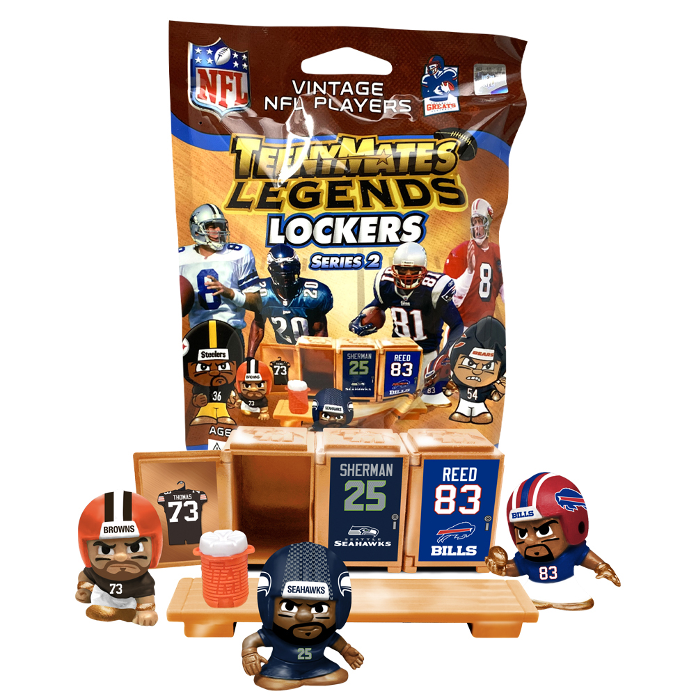 TeenyMates Legends Locker Room Set S2