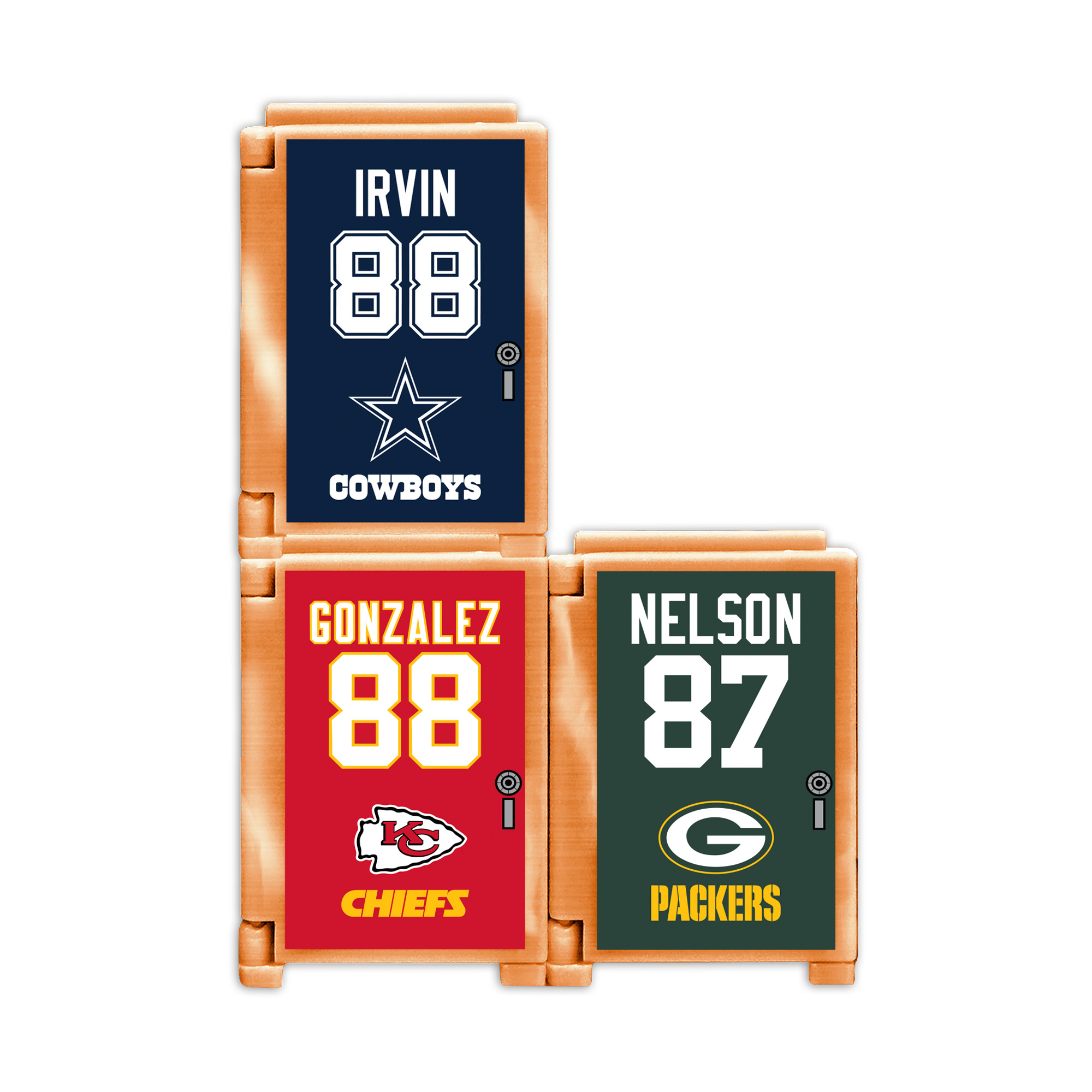 TeenyMates Legends Locker Room Set 2026 | NFL Legends | Party Animal