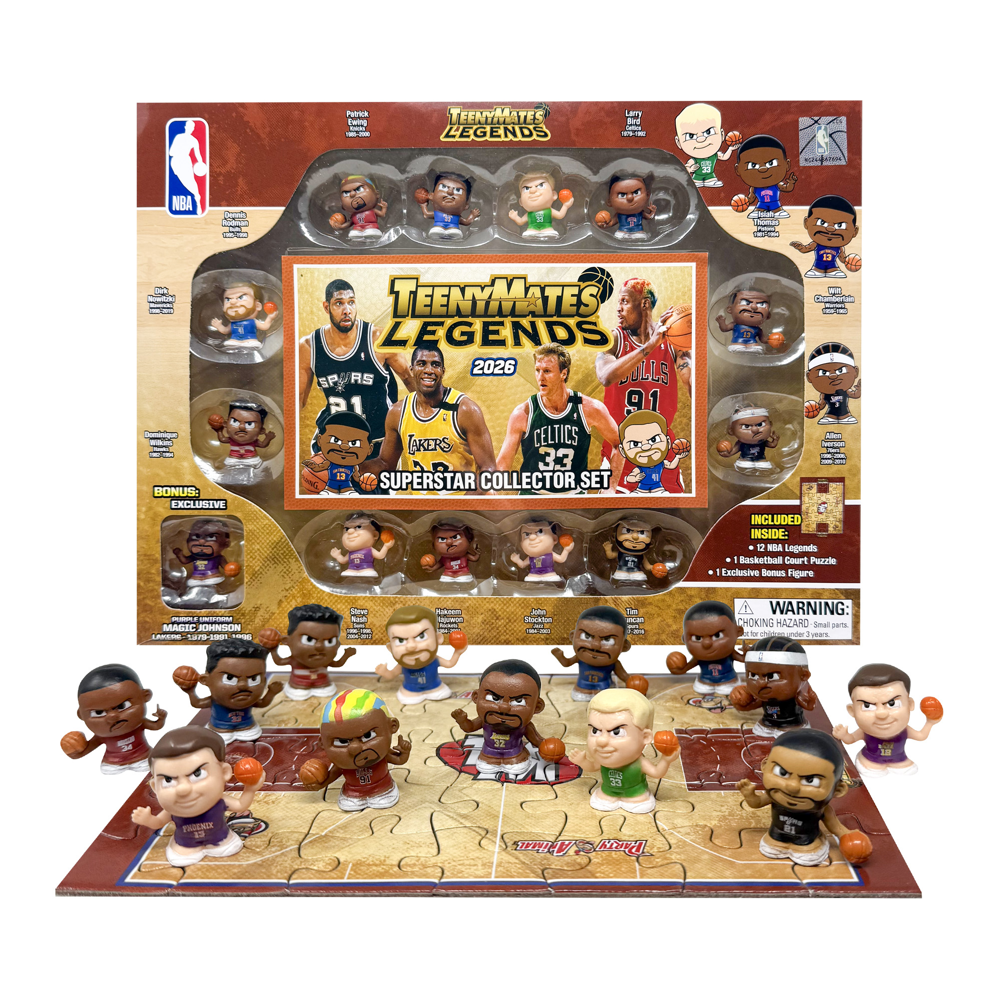 TeenyMates NBA Legends 2026 Gift Set