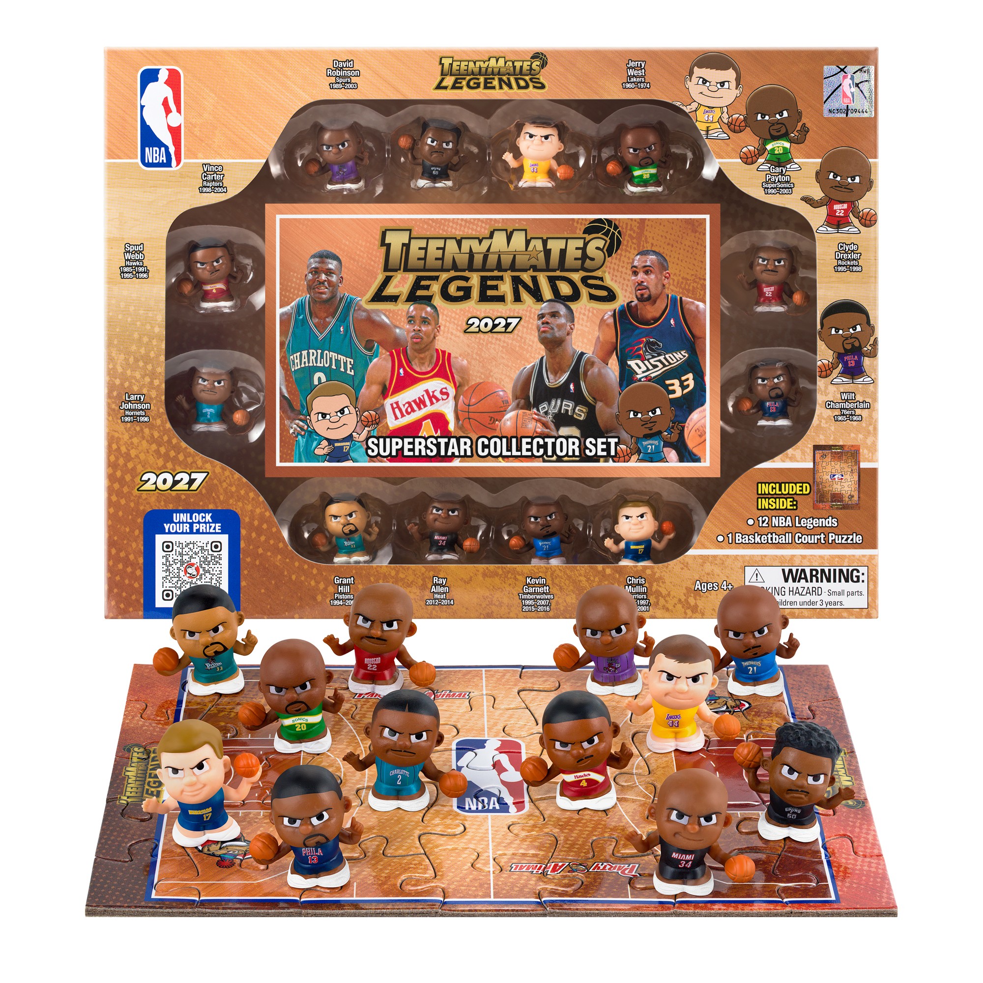 TeenyMates NBA Legends 2027 Gift Set | Party Animal