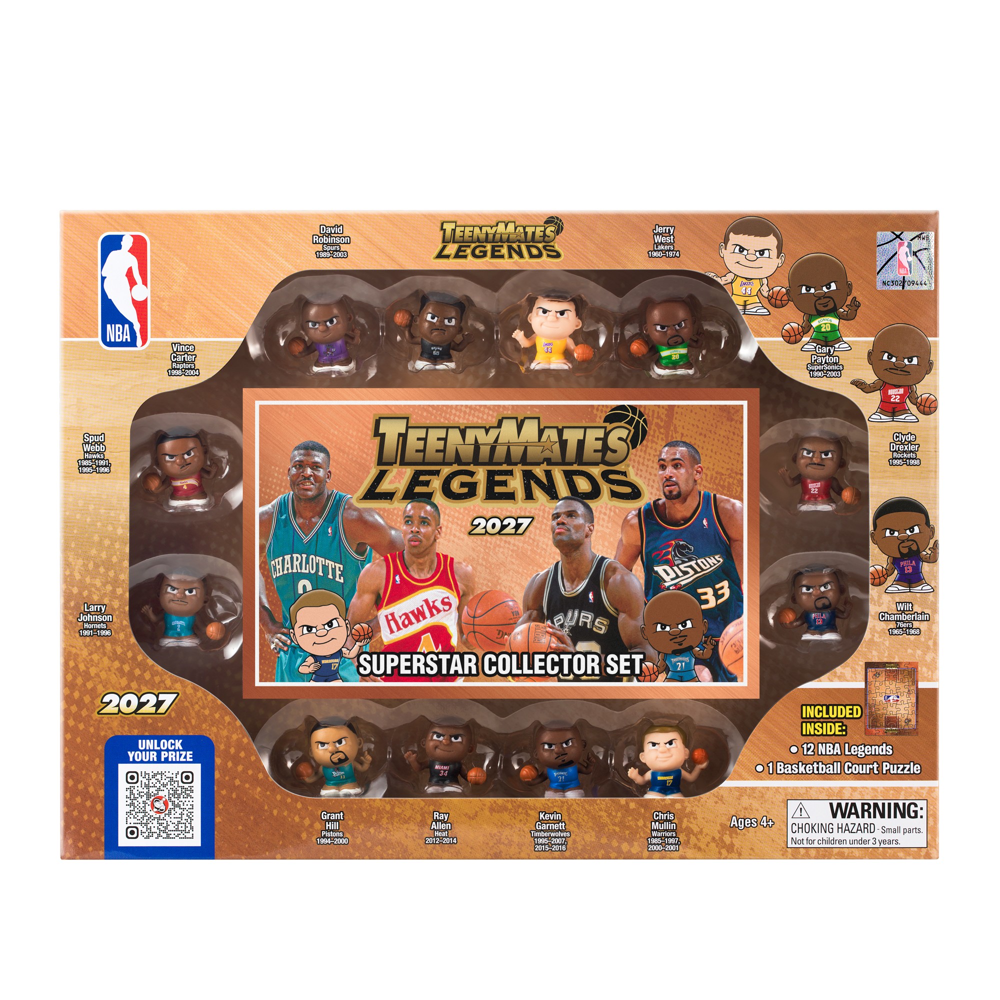 TeenyMates NBA Legends 2027 Gift Set | Party Animal