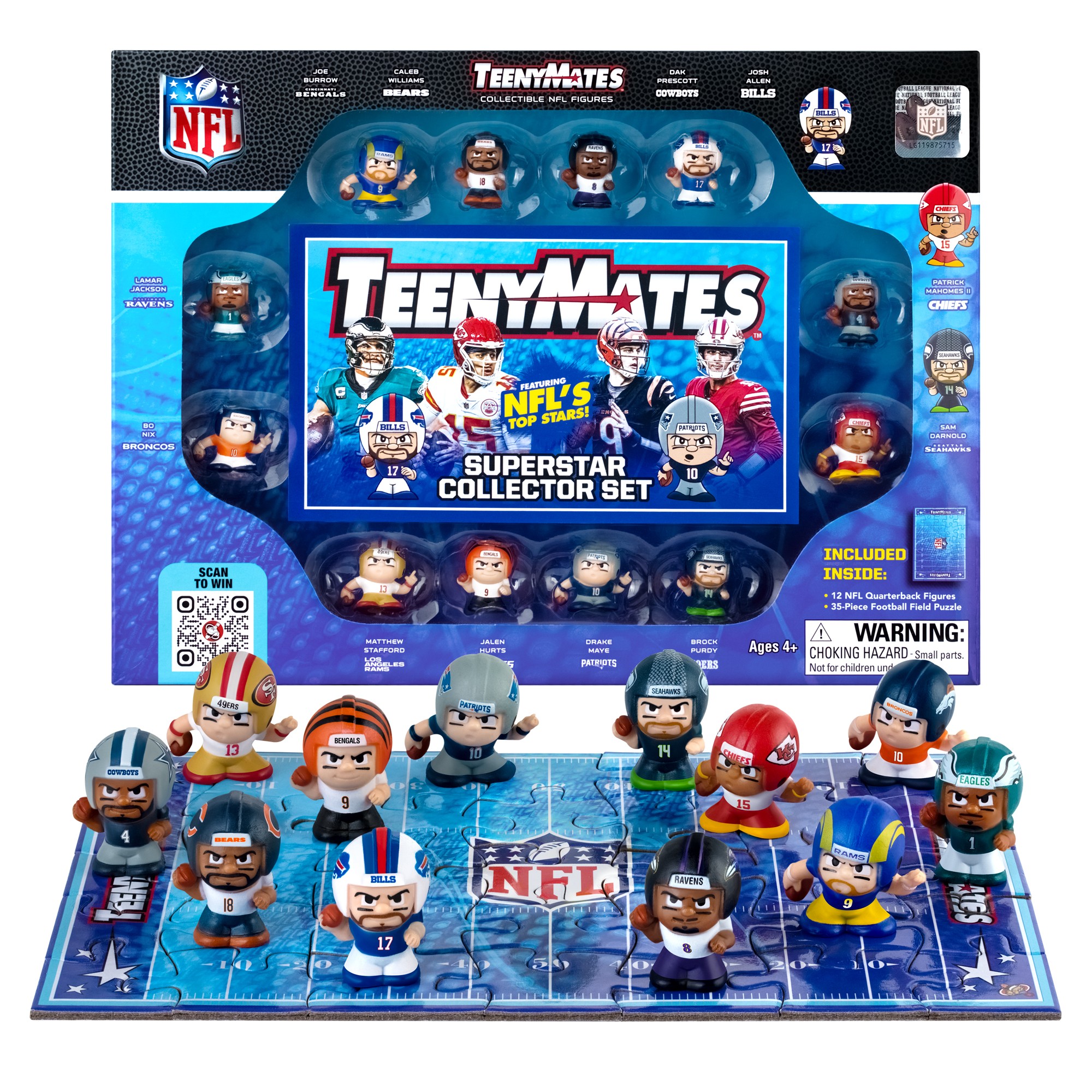 TeenyMates NFL Rookies 2027 Foil Bag | Party Animal
