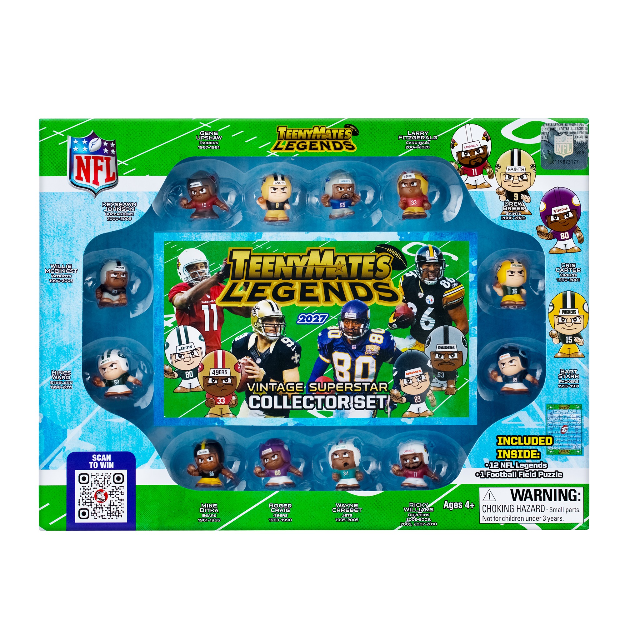 TeenyMates NFL Legends 2027 Foil Bag | Party Animal