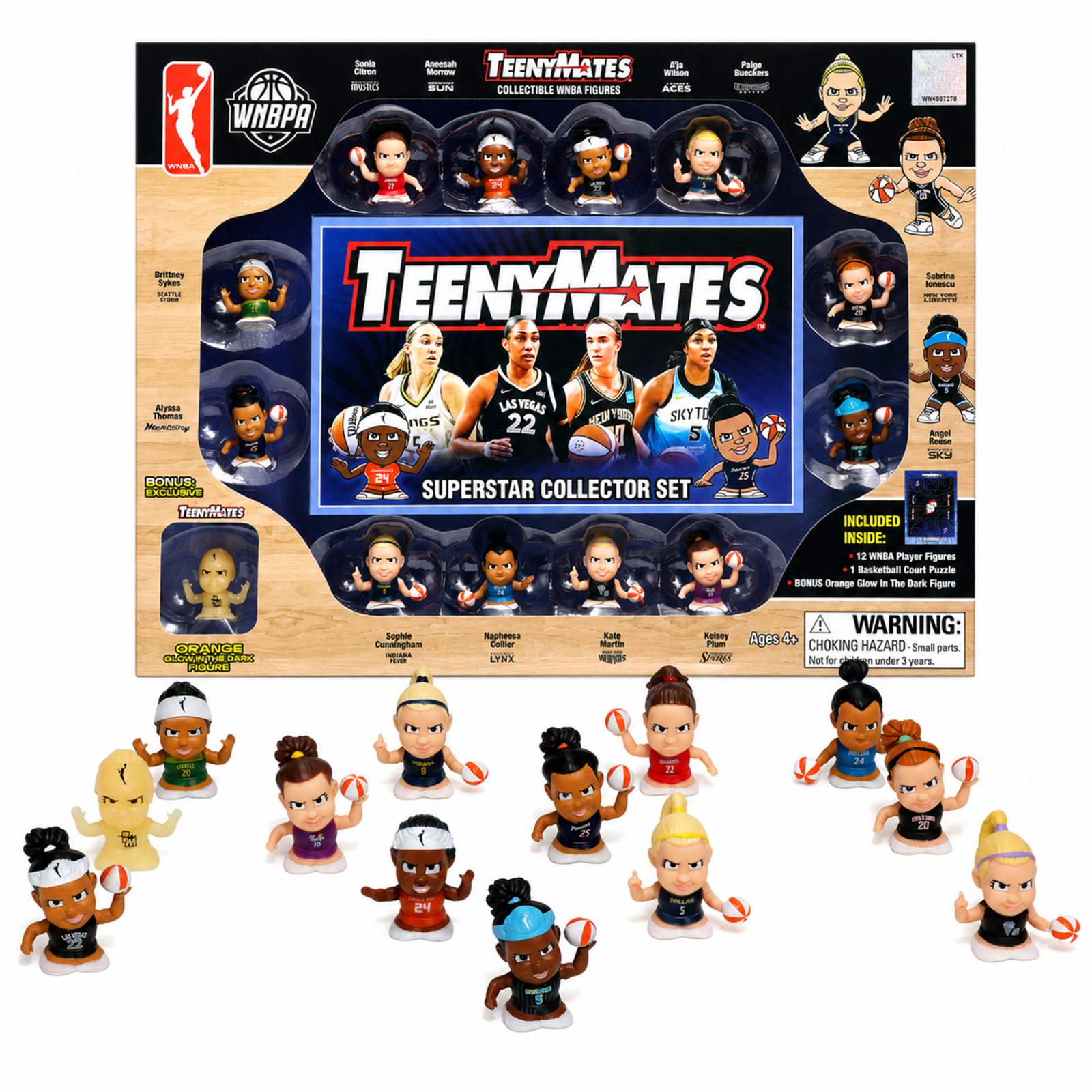 TeenyMates WNBA 2026 Gift Set