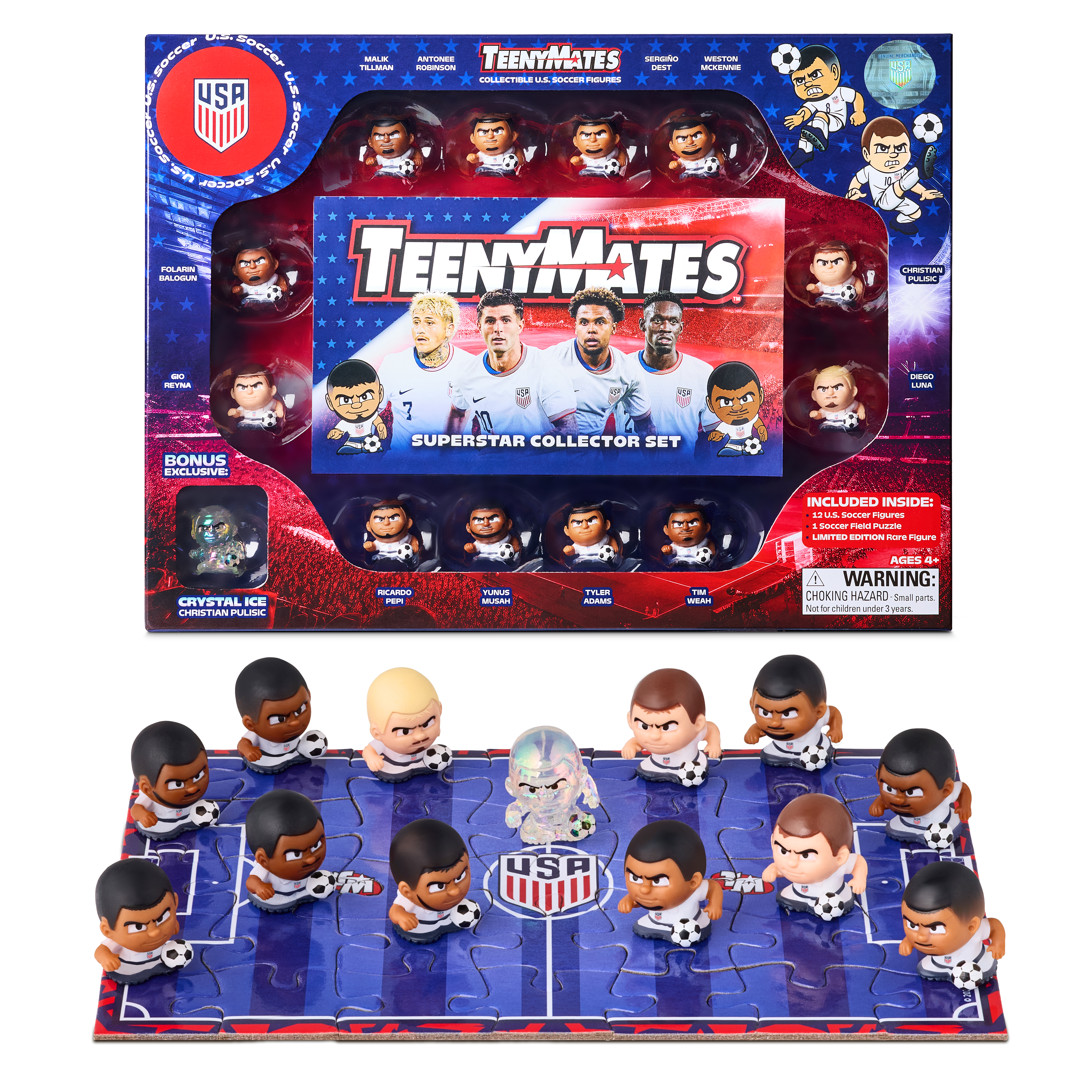 TeenyMates USA Mens Soccer Gift Set
