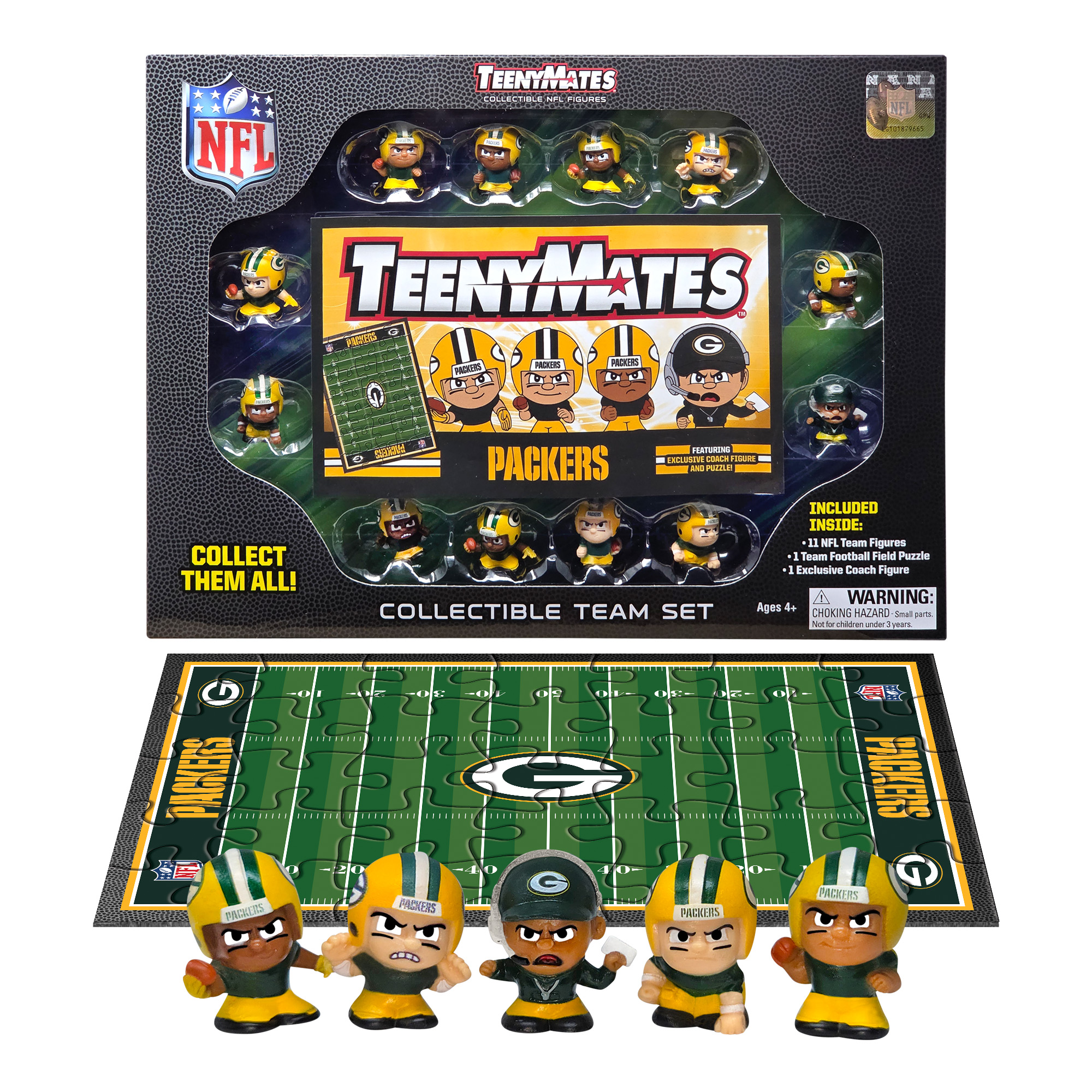 Green Bay Packers TeenyMates Team Set