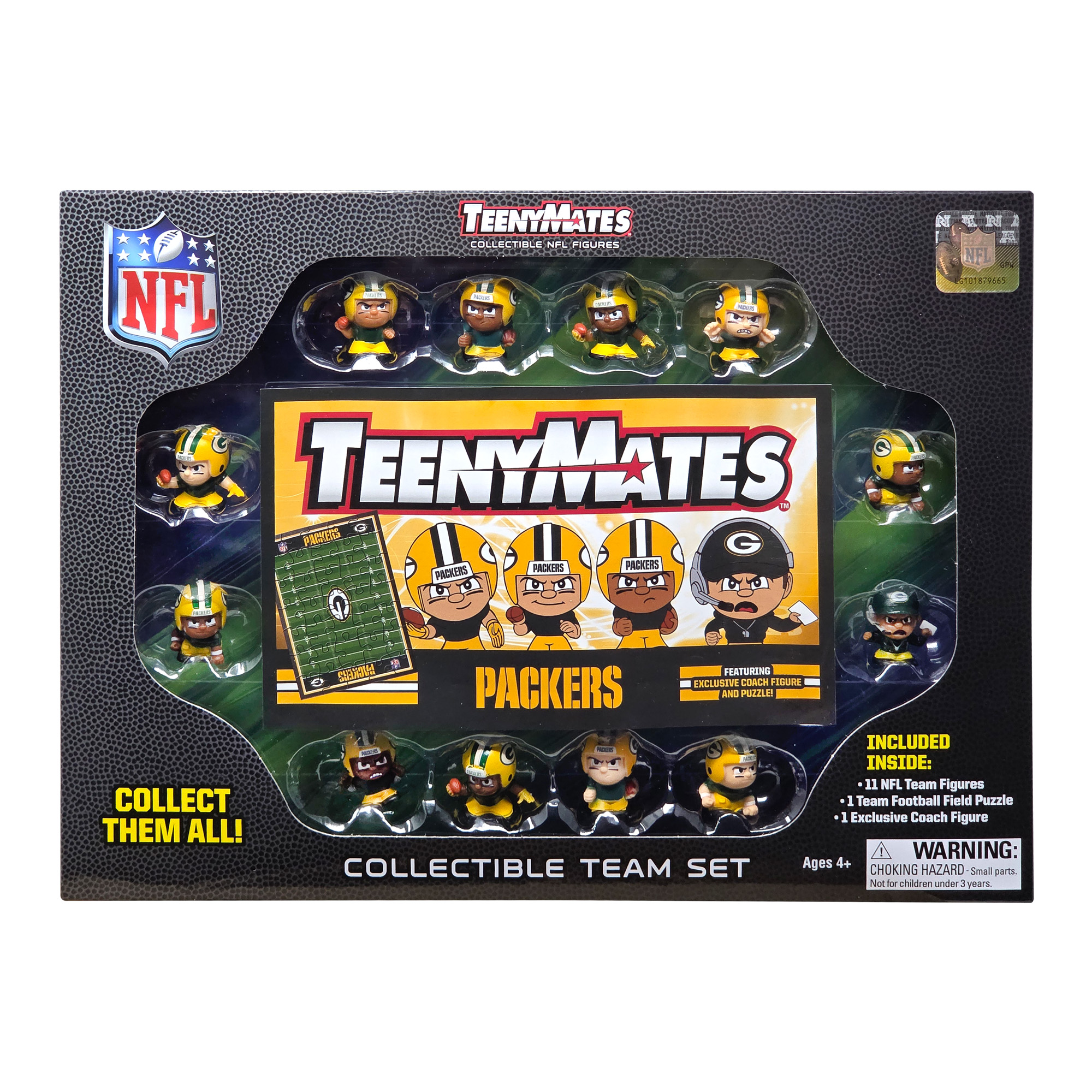 Green Bay Packers TeenyMates Team Set | Party Animal