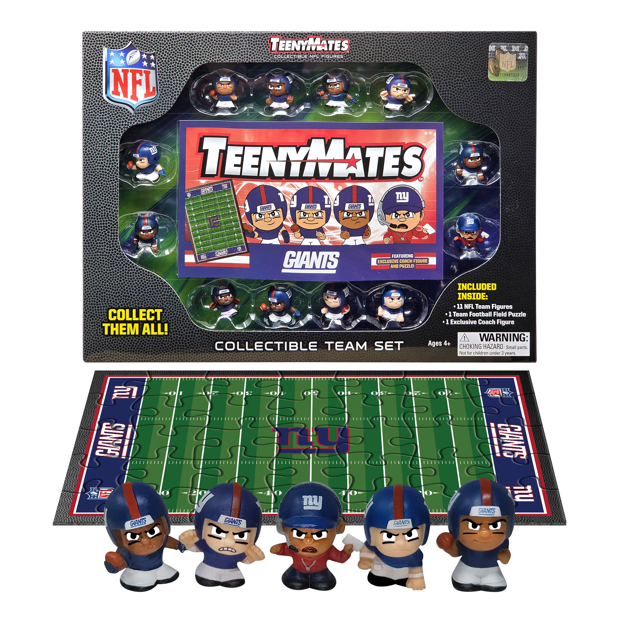 New York Giants TeenyMates Team Set