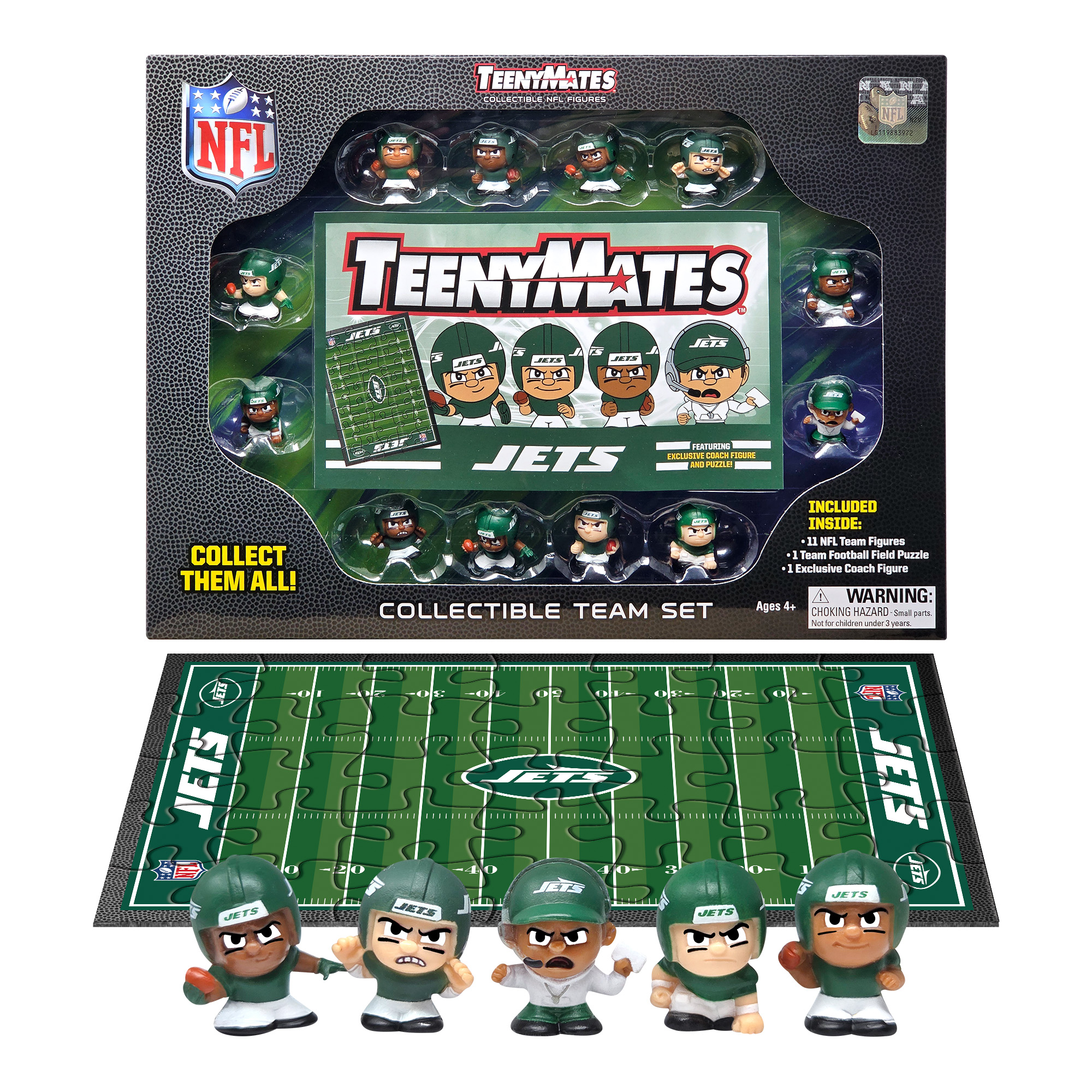 New York Jets TeenyMates Team Set