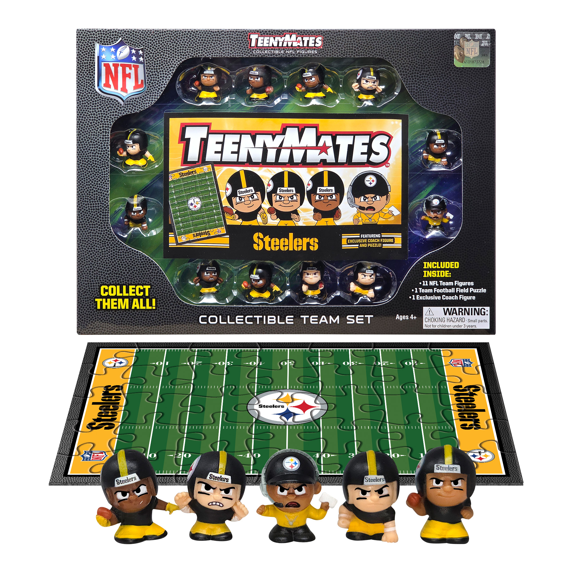 Pittsburgh Steelers TeenyMates Team Set
