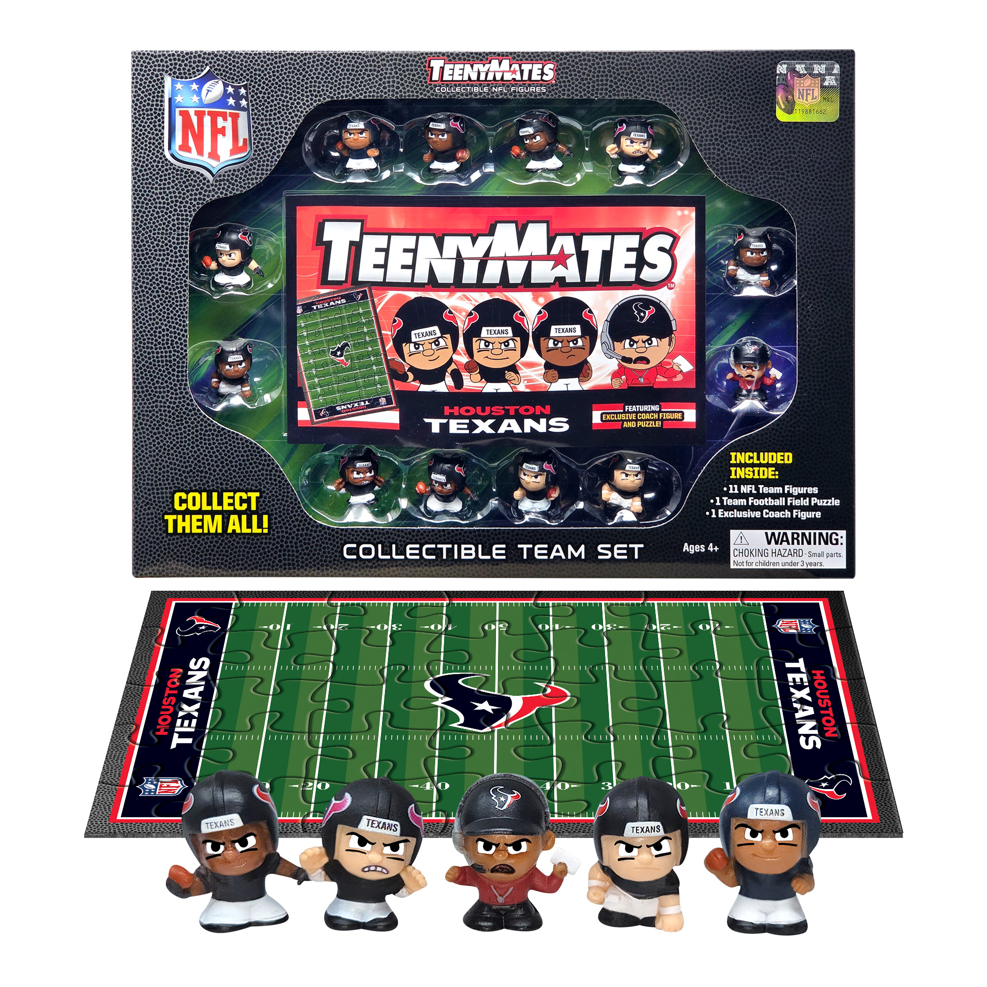 Houston Texans TeenyMates Team Set